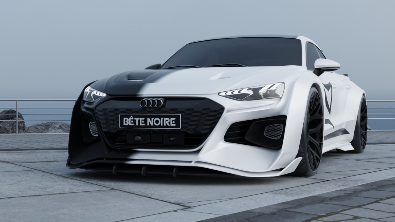 Audi E-Tron Custom Wide Body Kit by Bête Noire