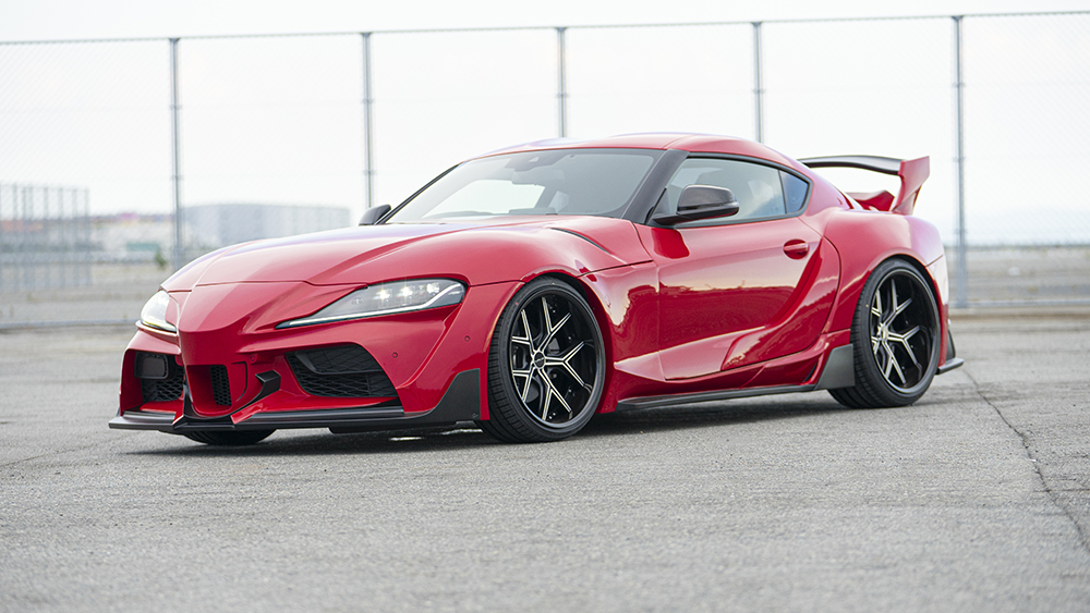 Check our price and buy Wald Black Bison widebody kit for Toyota Supra