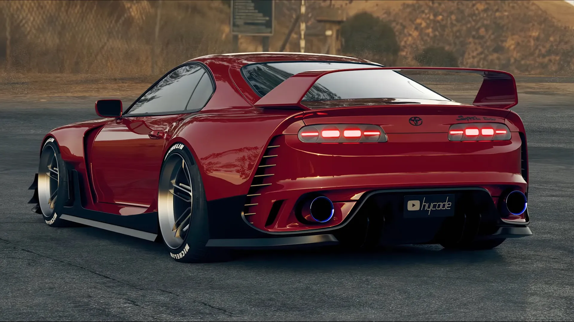 Toyota Supra MK4 Custom Body Kit by Hycade