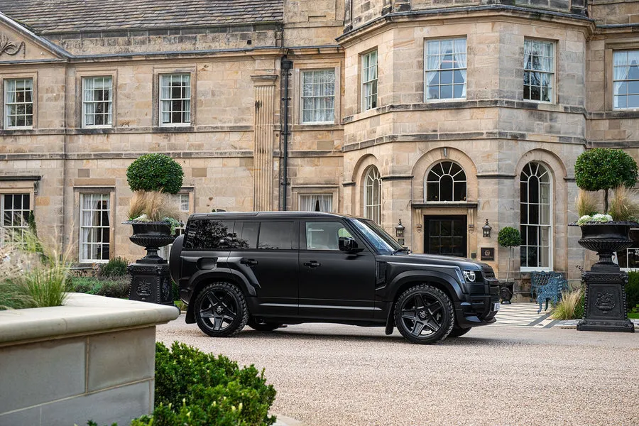 Check our price and buy Kahn Design carbon fiber body kit set for Land Rover Defender 110 wide track