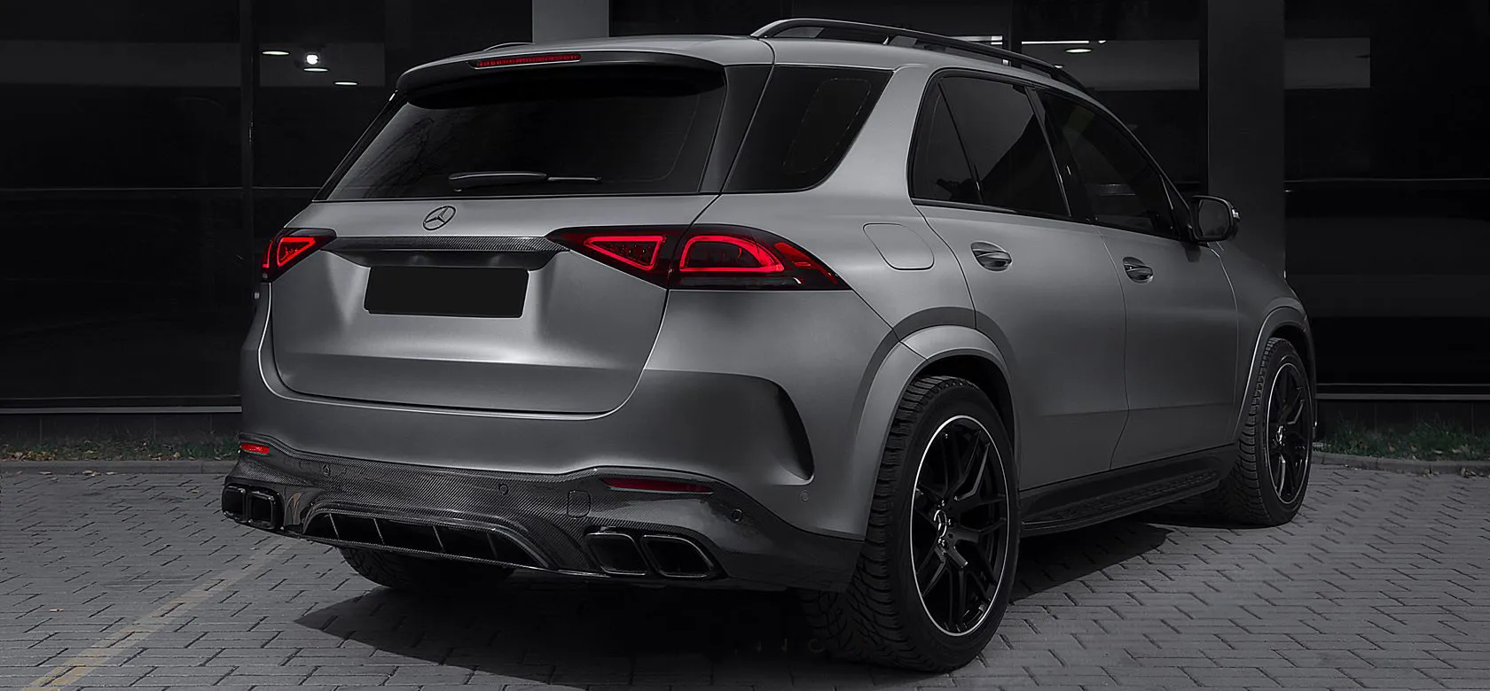 Diffuser AMG 63 Design Carbon for Mercedes-Benz GLE SUV V167