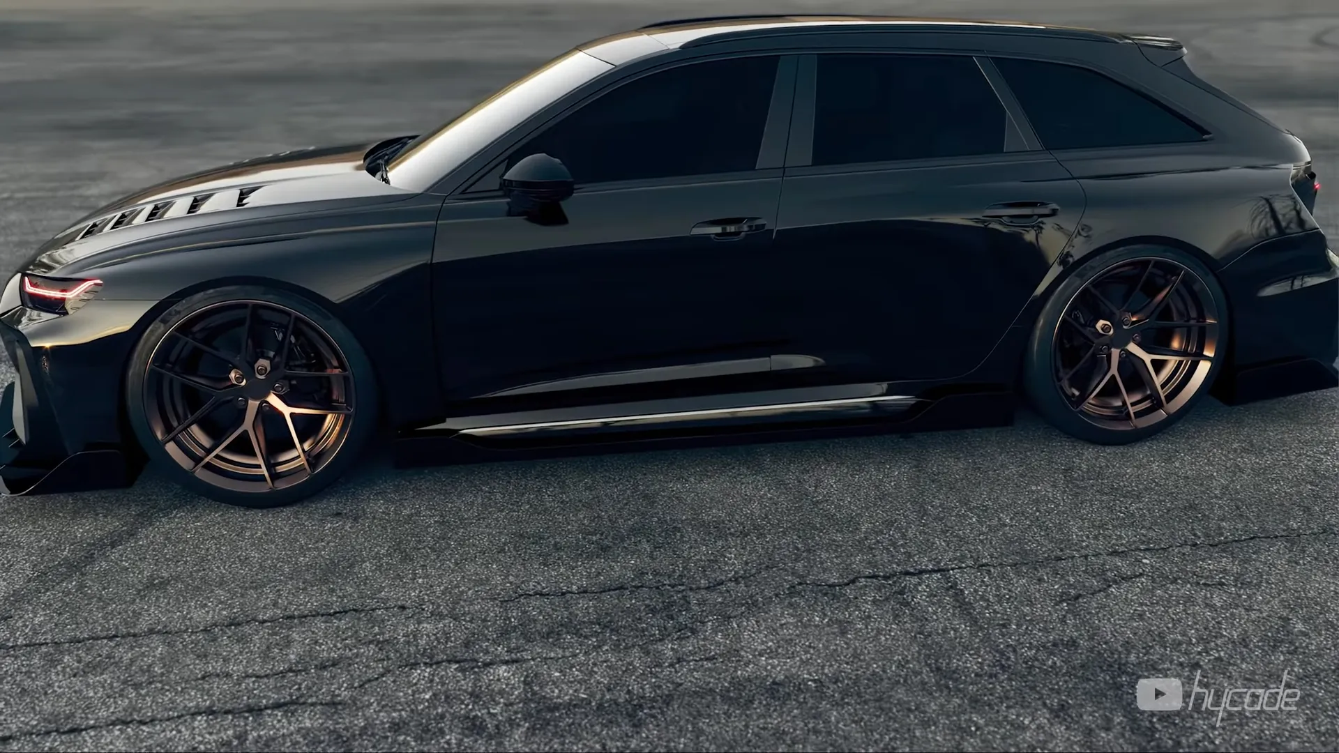 Audi RS6 Custom Body Kit by Hycade