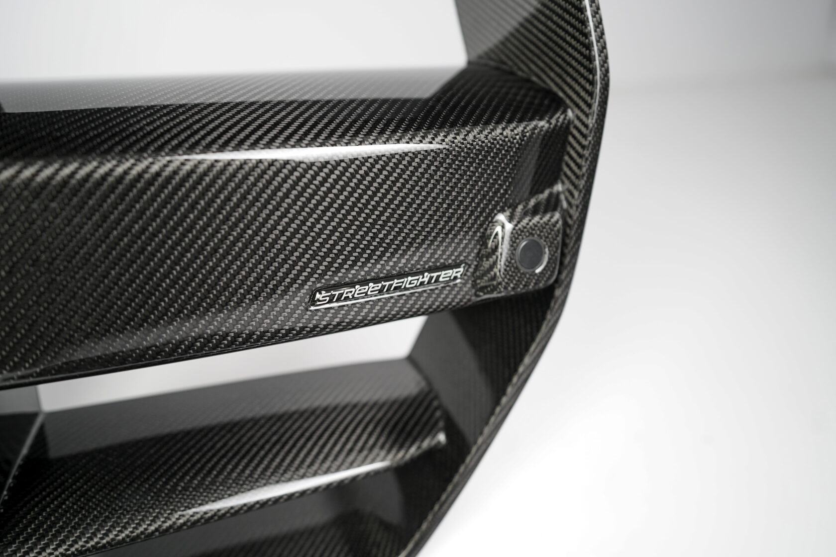 Radiator grille Streetfighter + protective nets Forged Carbon for BMW M3 G80