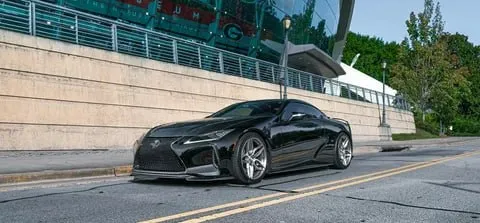 Black Lexus LC500 on ADV.1 ADV005 FlowSpec Wheels