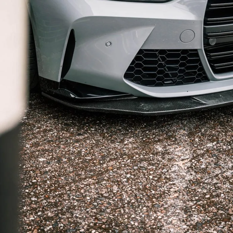 Front bumper lip Carbon for BMW M3 G80