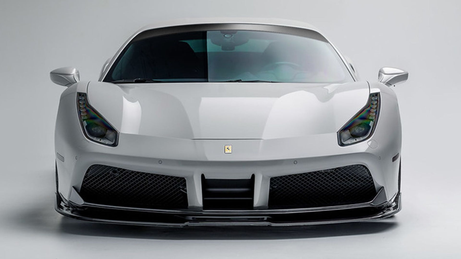 Front spoiler Vorsteiner Nero Carbon for Ferrari 488