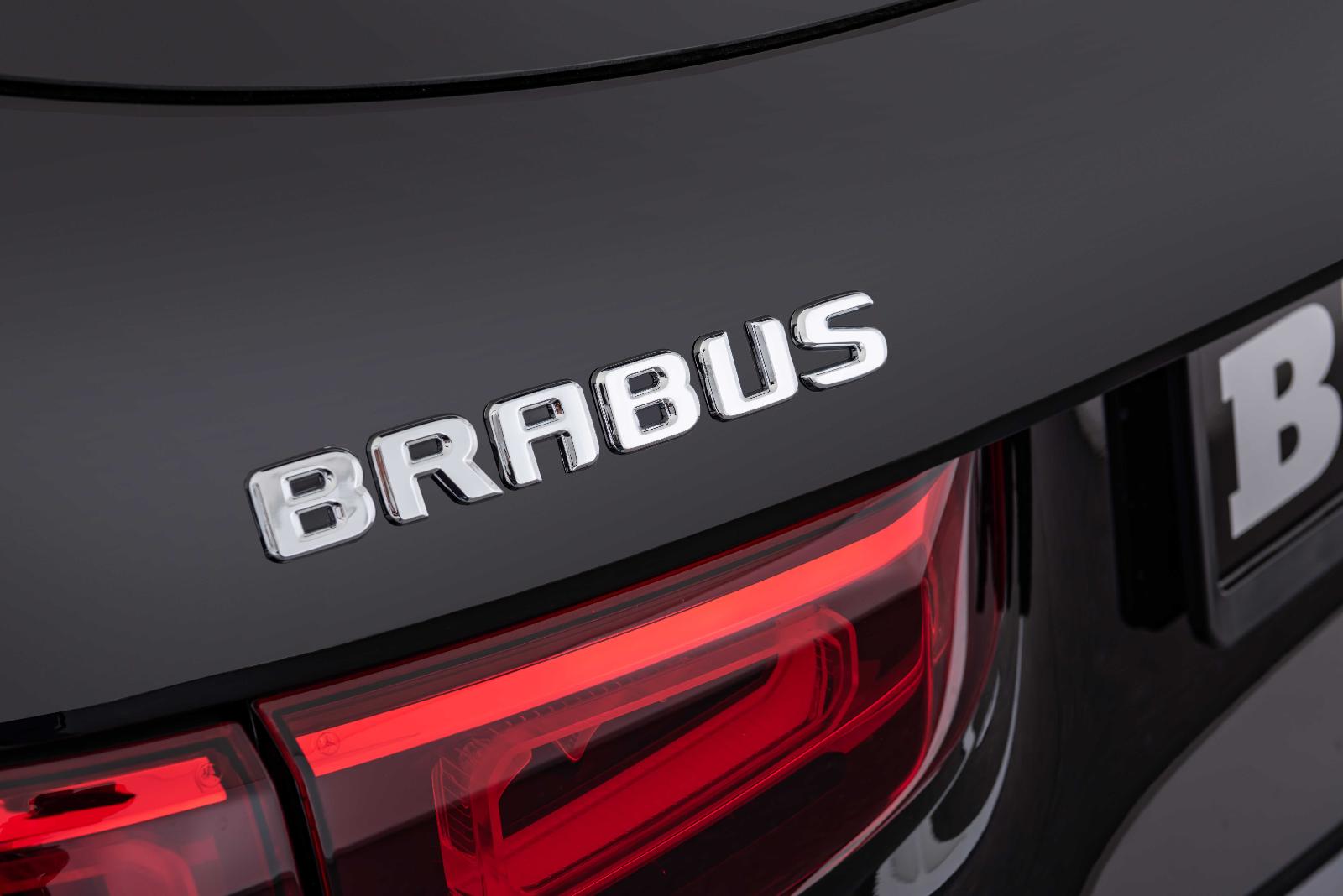 Rear trunk Brabus Logo Lettering