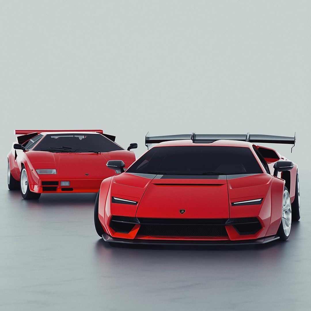 Lamborghini Countach LPI 800 4 Custom Body Kit By Magnus Concepts 