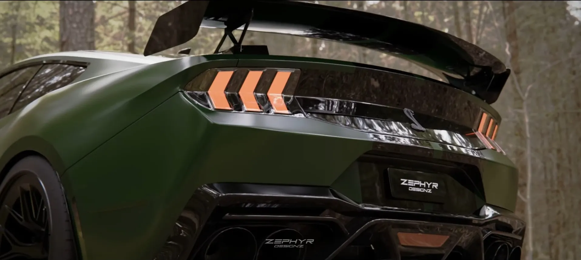 Ford Mustang Shelby GT500 S650 2024 Custom Wide Body Kit by Zephyr