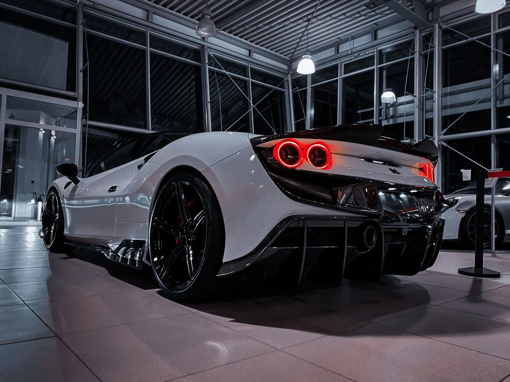 Check price and buy Keyvany Carbon Fiber Body kit set for Ferrari F8 Tributo 