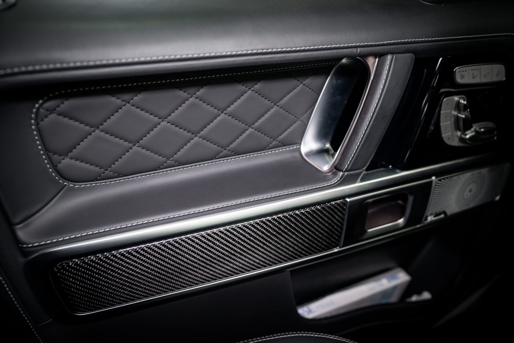 LHD Interior panels Carbon for Mercedes G-class W463A