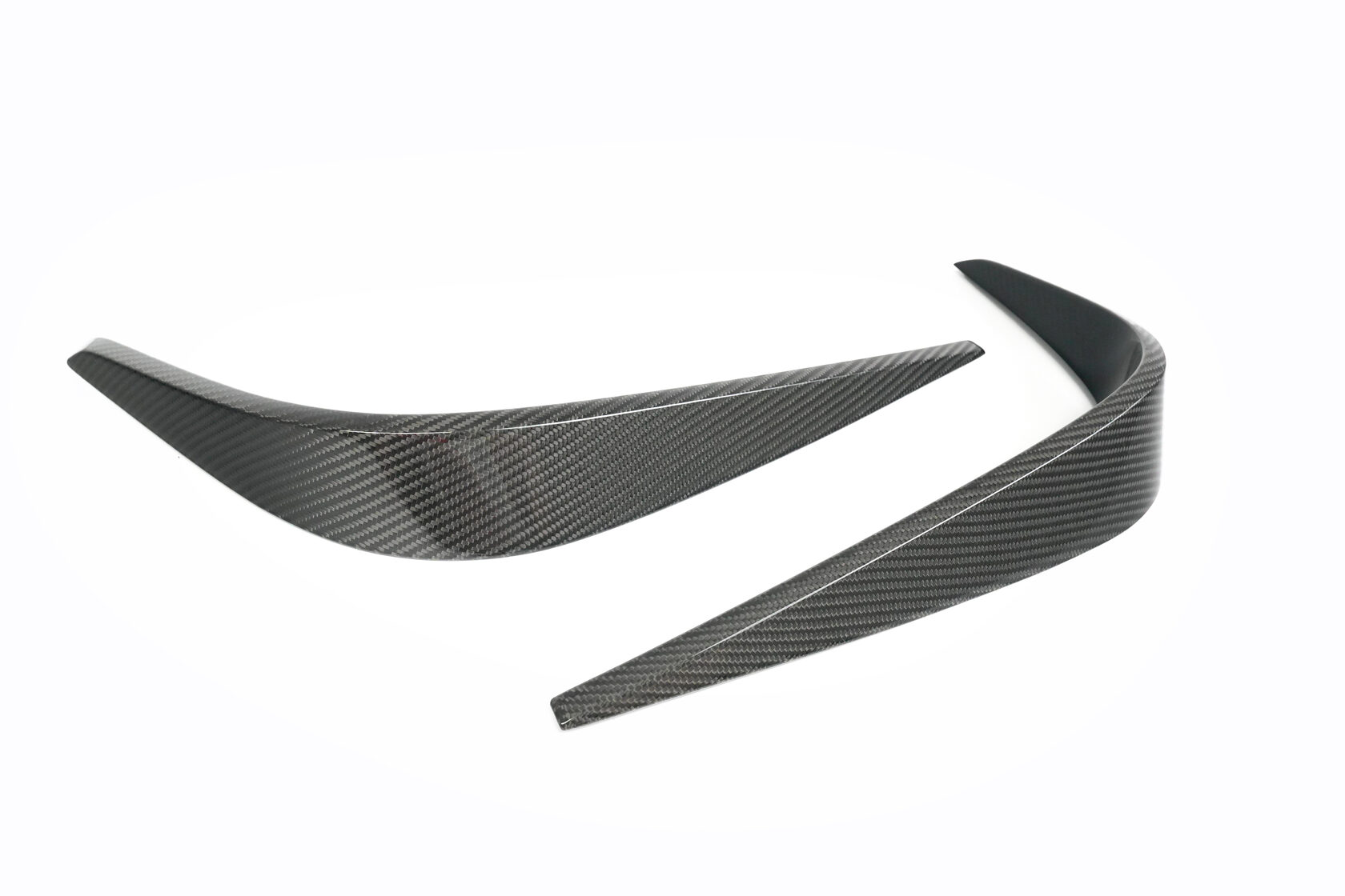 Rear bumper pads Streetfighter Forged Carbon for BMW M3 G80