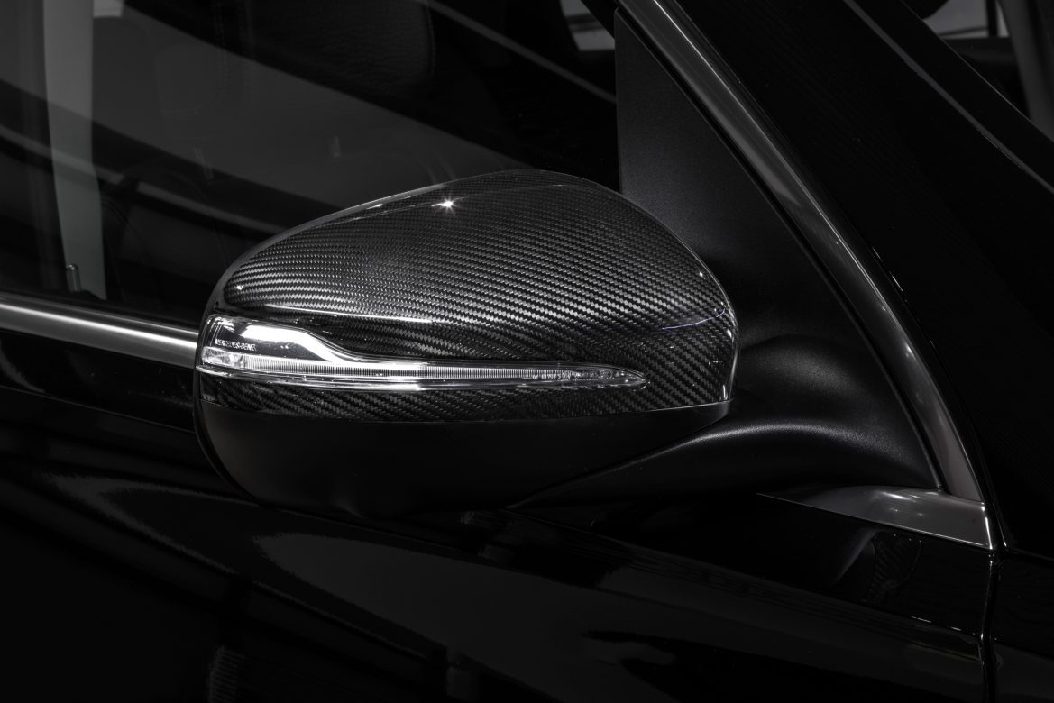Mirror covers carbon for Mercedes C-class W 205 AMG C 63 from 07/2018