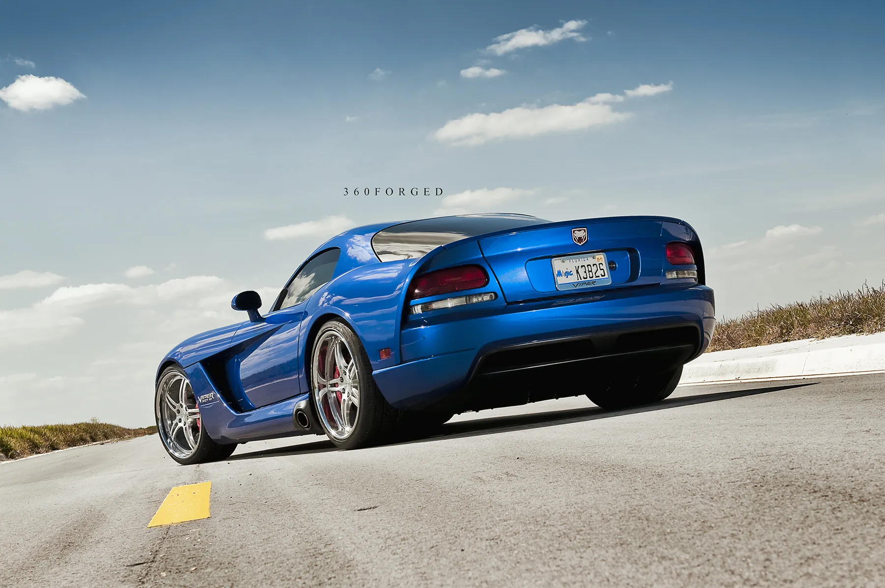 360 Forged Spec 5 on Dodge Viper — front view