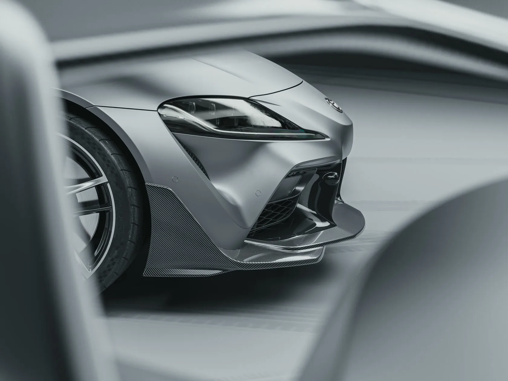 Front lip Carbon Talaria for Toyota Supra A90/A91