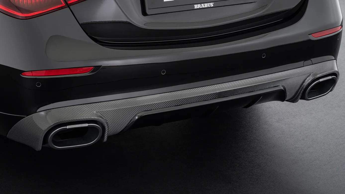 Rear diffusor BS style Carbon for Mercedes Maybach S-class Z223 S 580/S 680