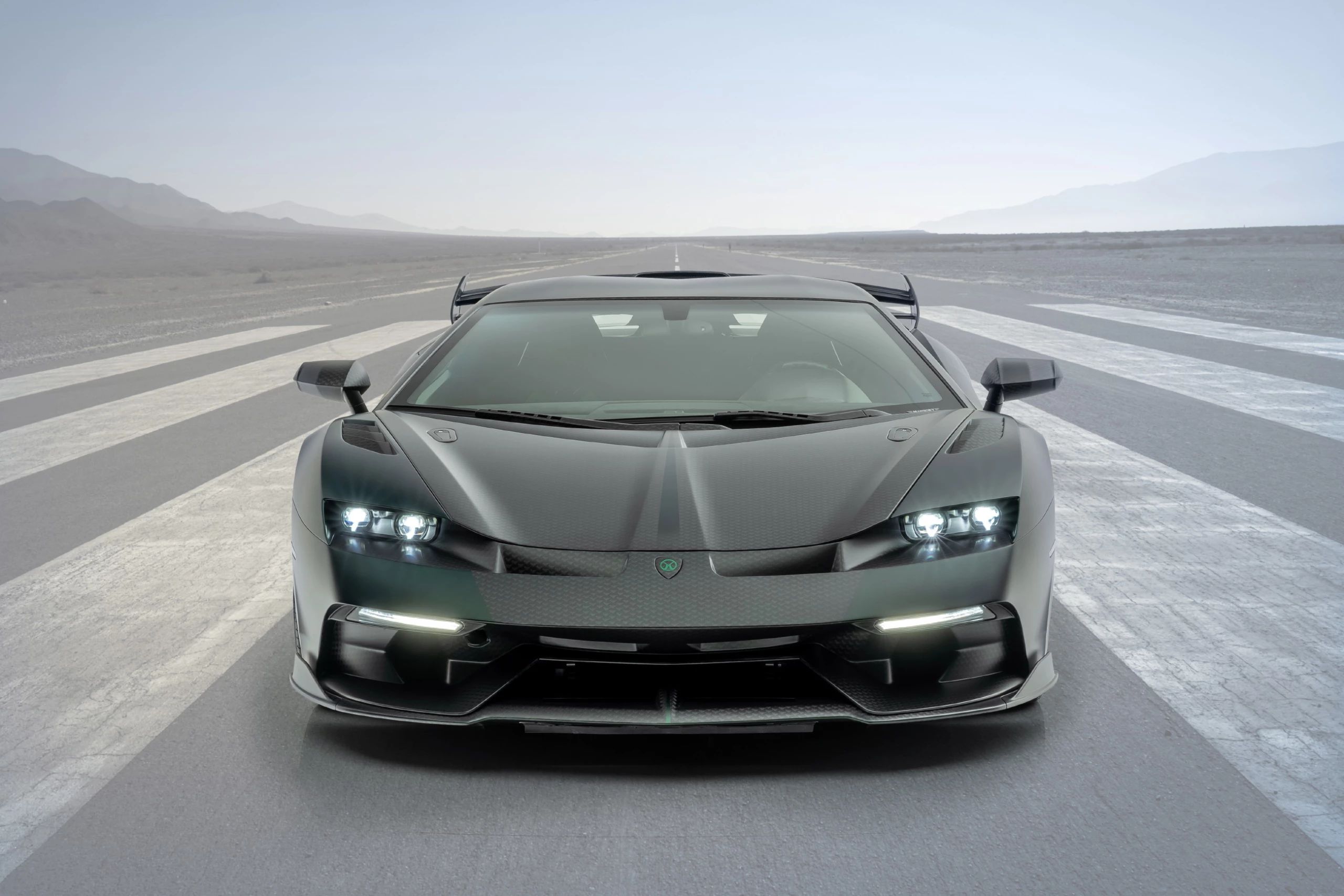 Check our price and buy Mansory Carbon Fiber Body kit set for Lamborghini Aventador SVJ  Cabrera!