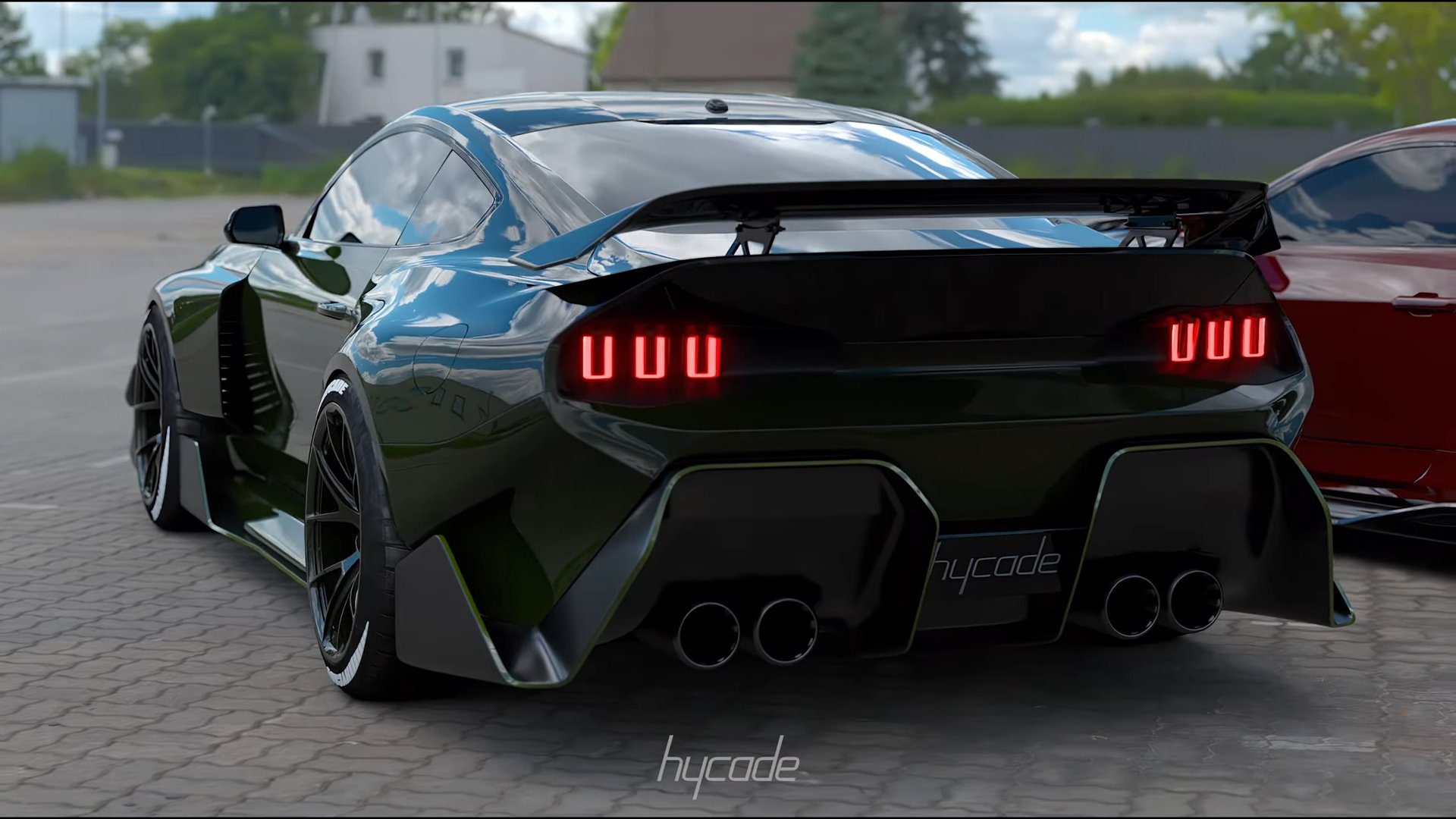 Ford Mustang GT 2024 Custom Body Kit by Hycade Buy with delivery ...