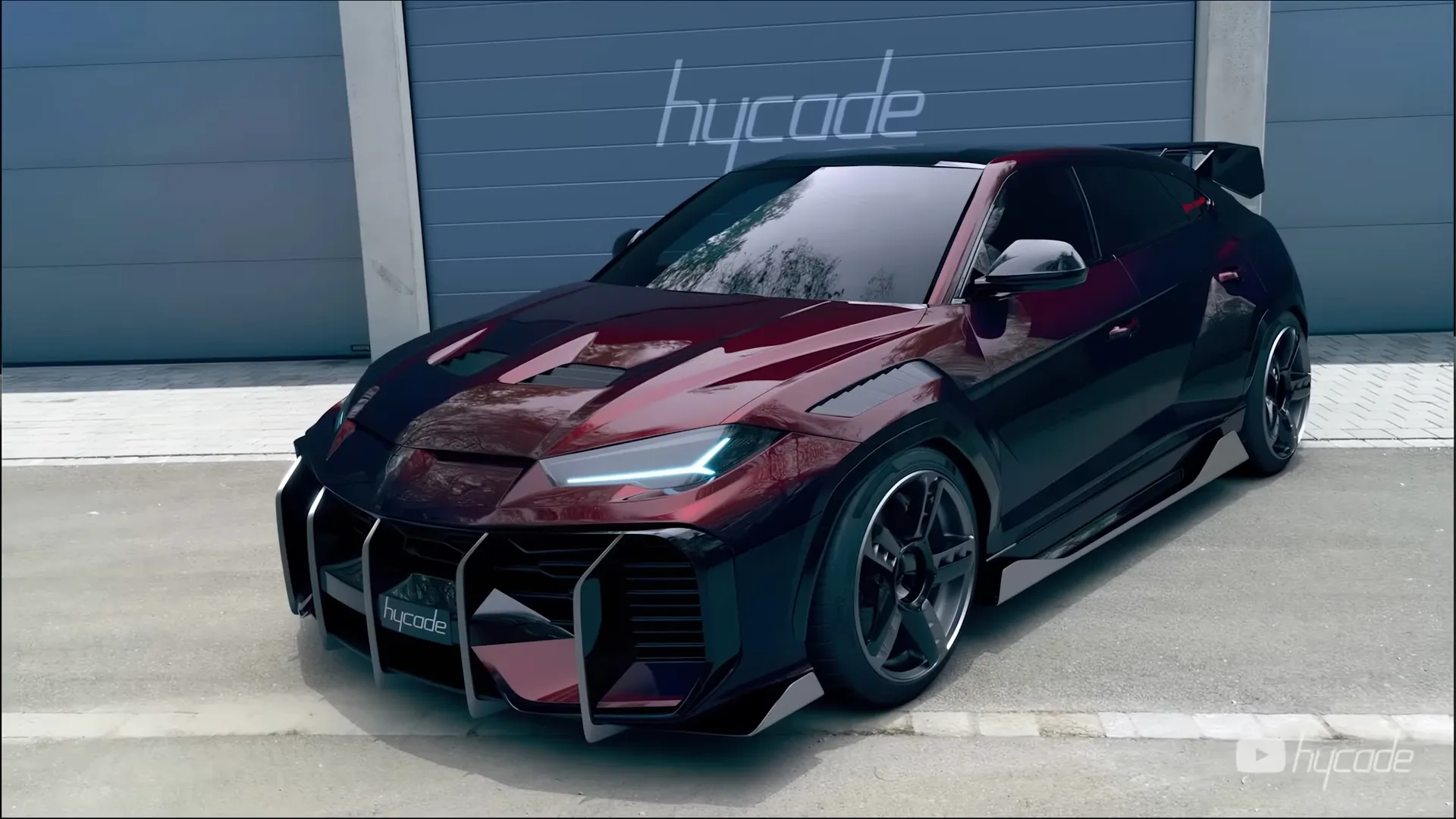 Lamborghini Urus Custom Wide Body Kit by Hycade