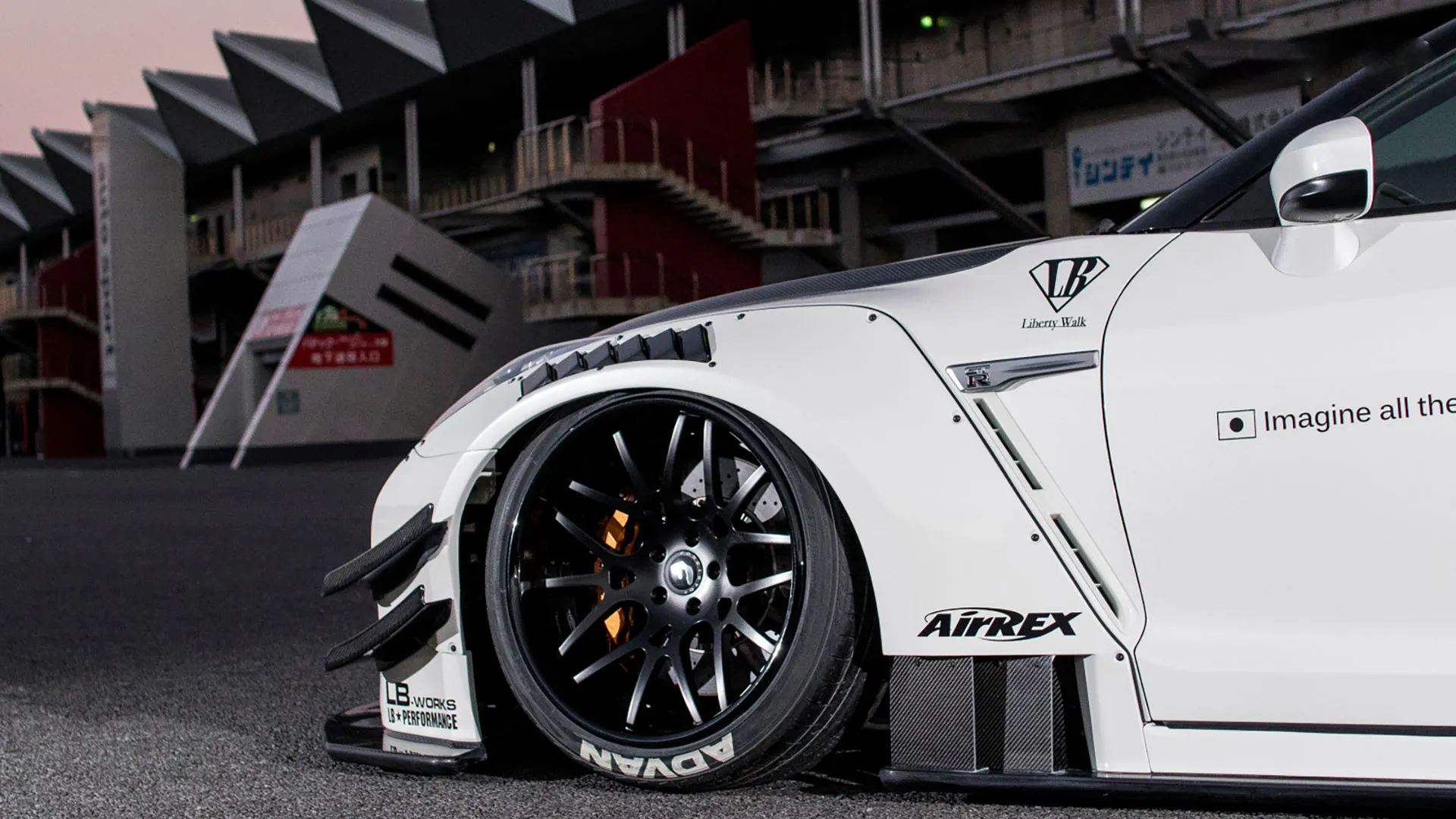 Check our price and buy Liberty Walk  body kit for Nissan GT-R R35!