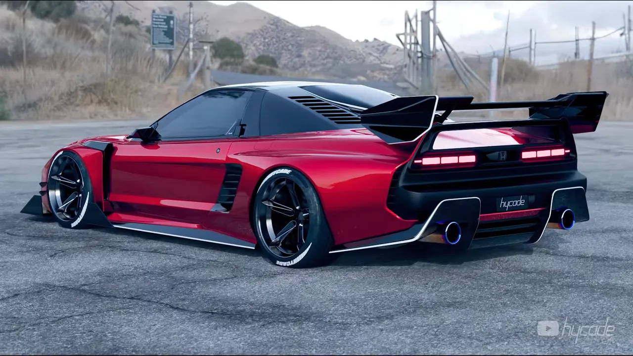Honda NSX Custom Body Kit by Hycade