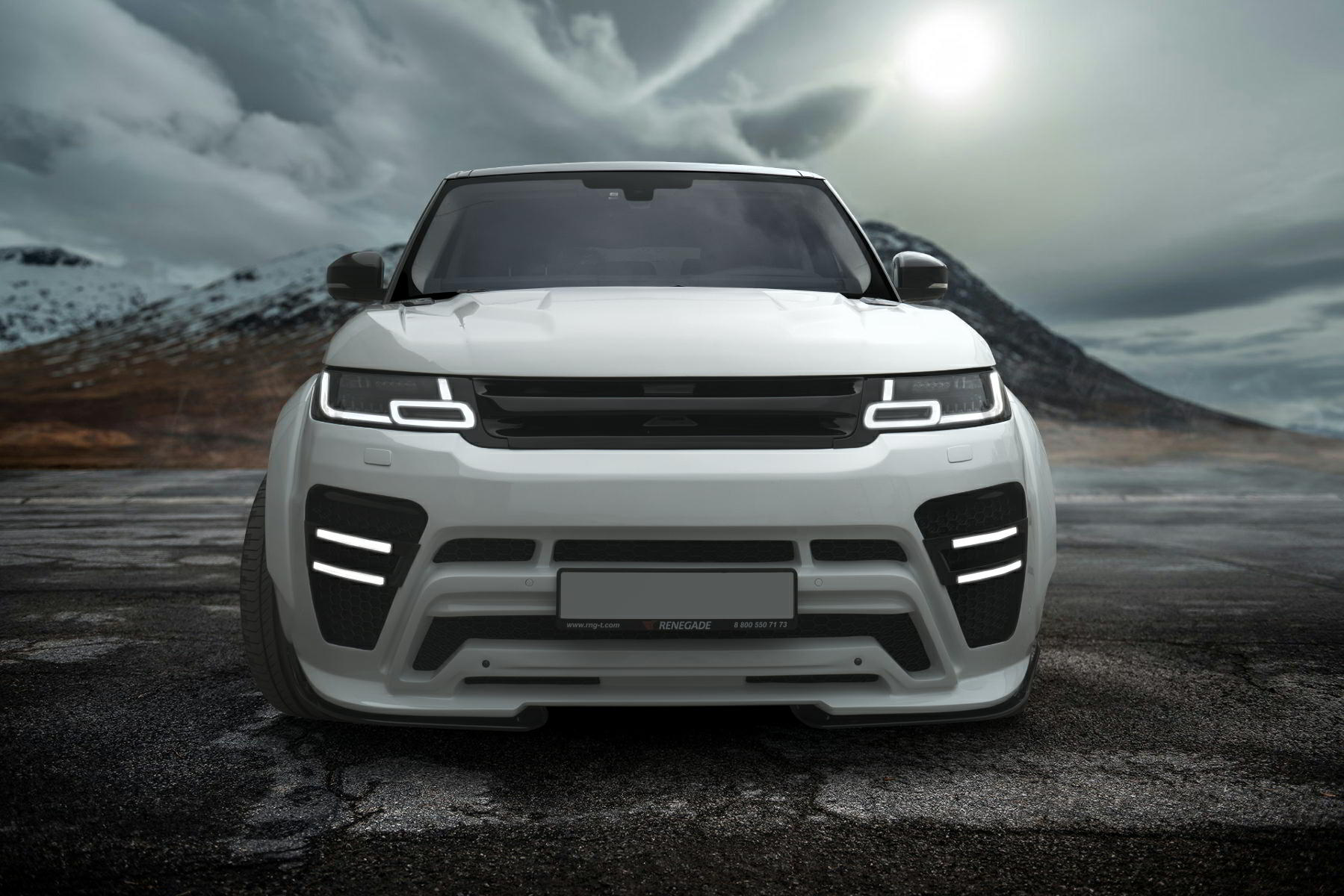 Hood Renegade Design for Land Rover Range Rover Sport Buy with delivery ...