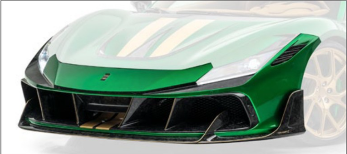 Front kit Mansory Carbon for Ferrari F8 Soft kit