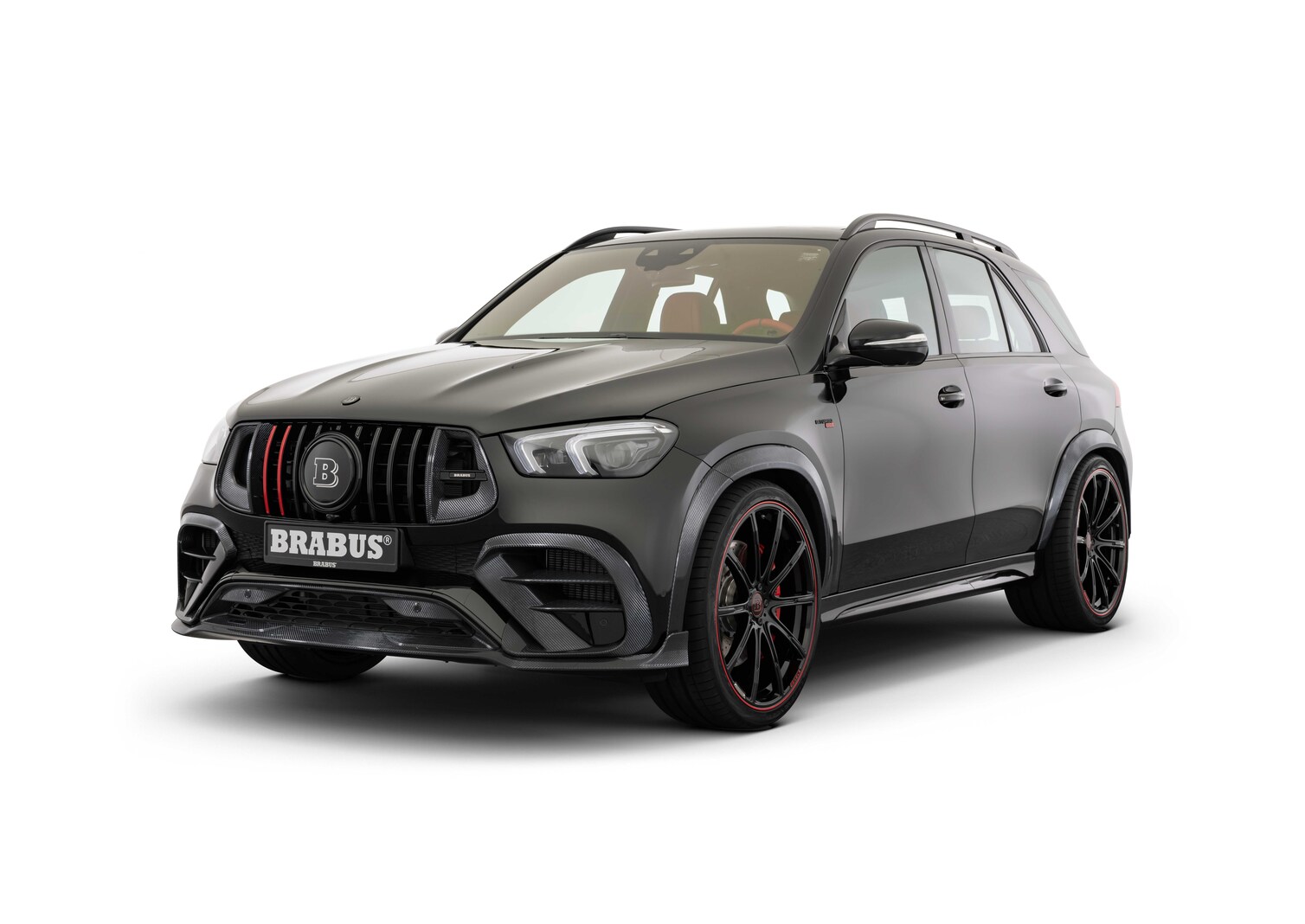 Brabus Carbon Fiber Body Kit Set For Mercedes GLE SUV AMG V167 AMG GLE 