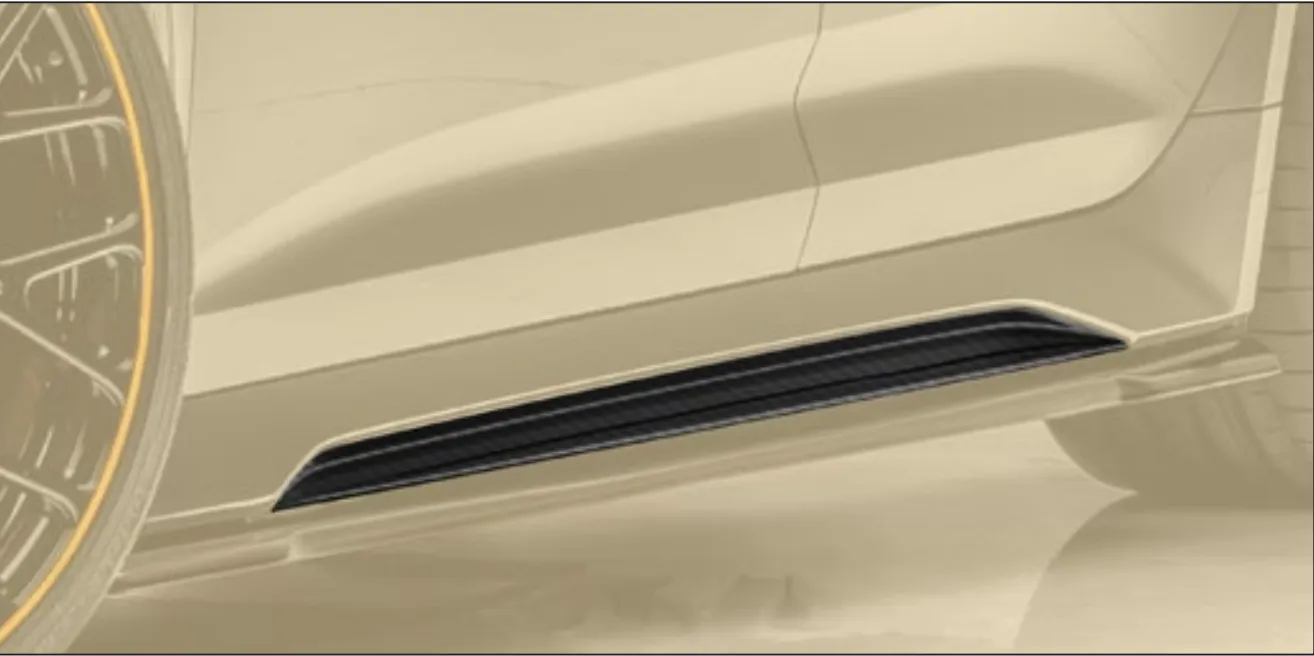 check price and buy Mansory RS6 carbon side sills