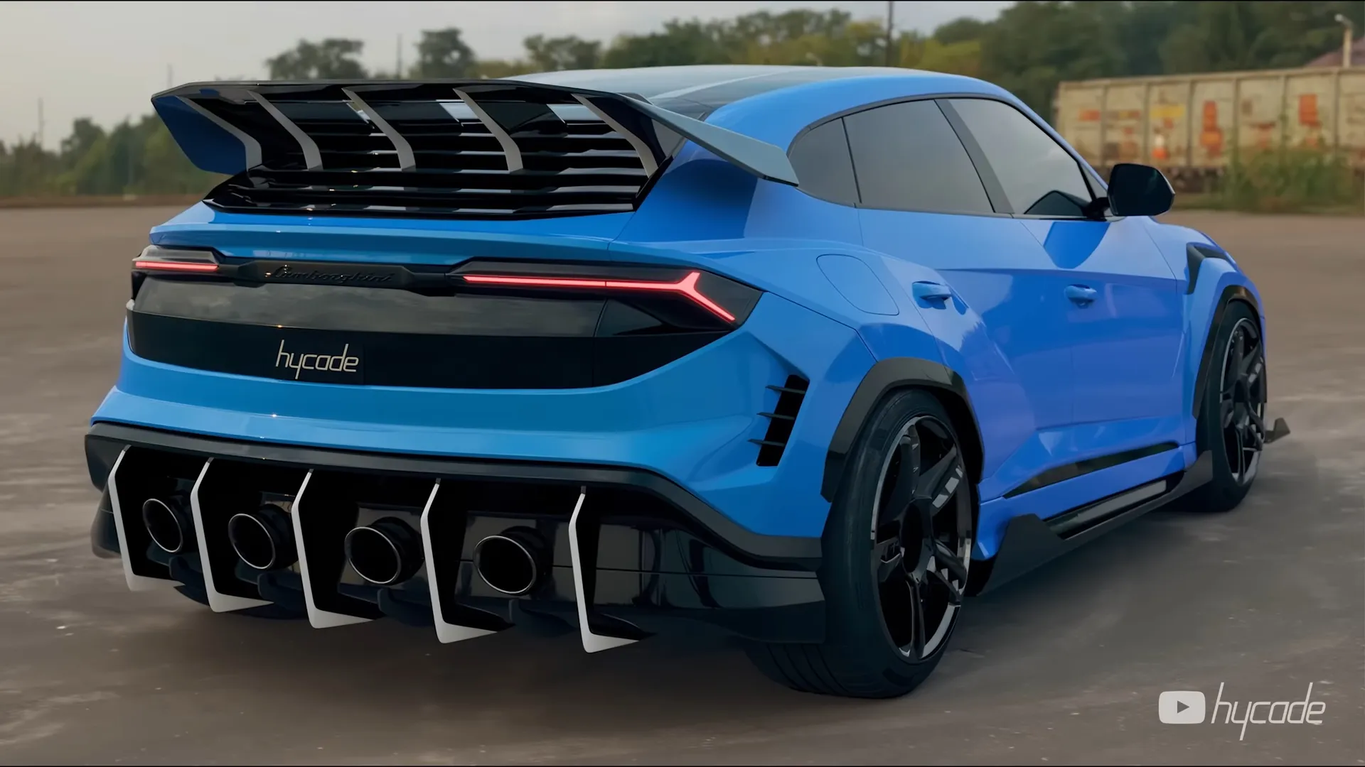 Lamborghini Urus Custom Wide Body Kit by Hycade