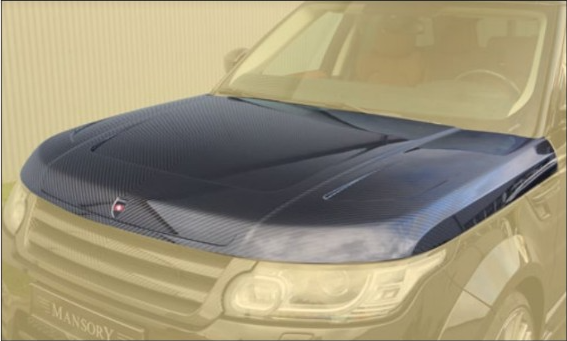 Engine bonnet Mansory Carbon for Land Rover Range Rover Sport II