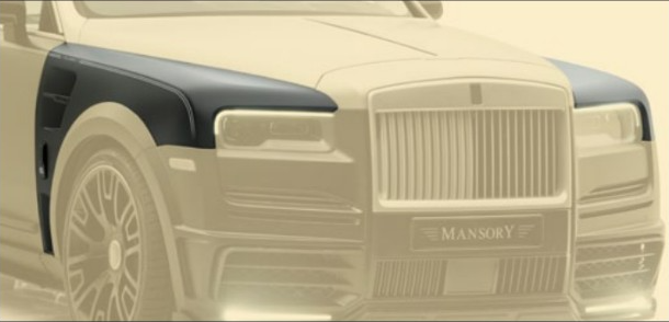 Front fenders Mansory Carbon for Rolls-Royce Cullinan Coastline