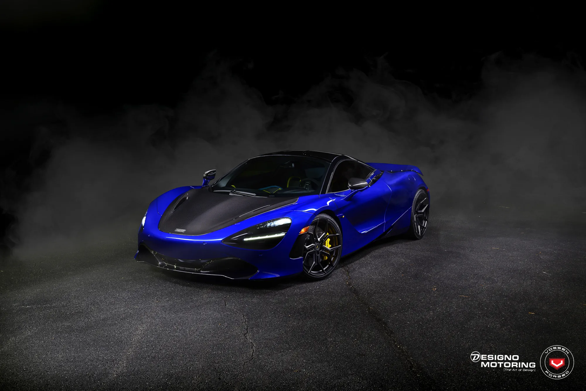 Vossen EVO 3 forged wheel — full set display