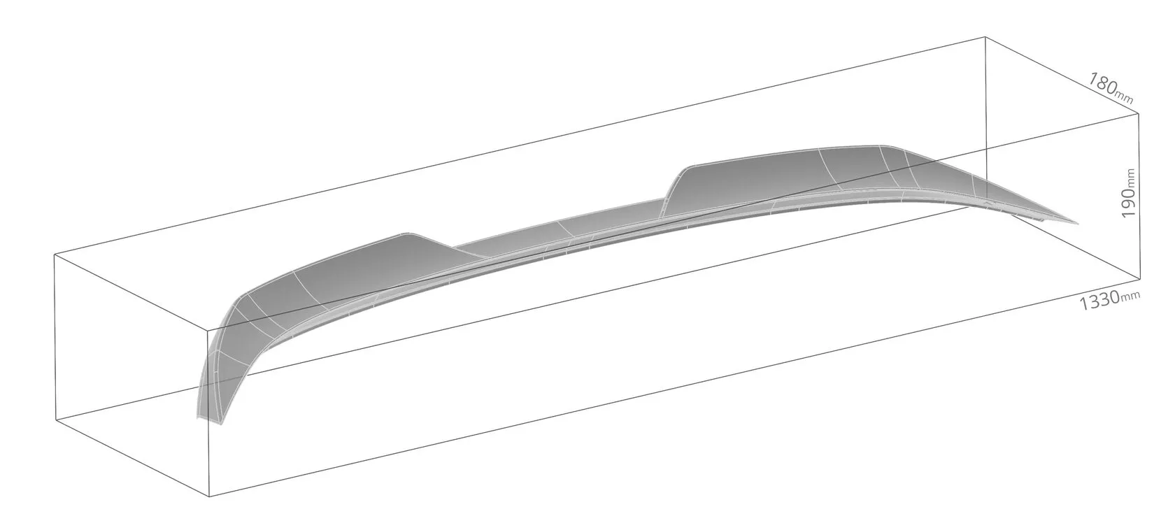 Trunk spoiler Carbon Talaria for BMW 2 series G42