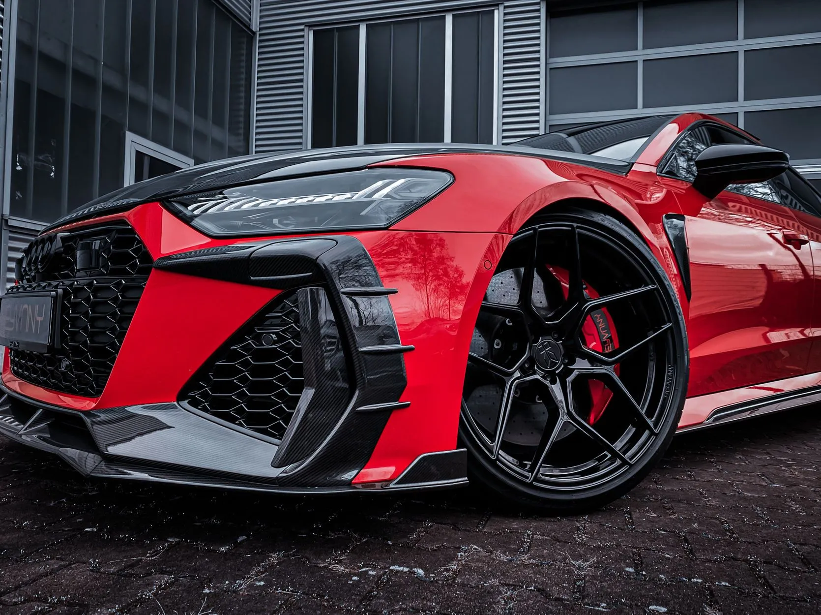 Check price and buy Keyvany Carbon Fiber Body kit set for Audi RS7  4K