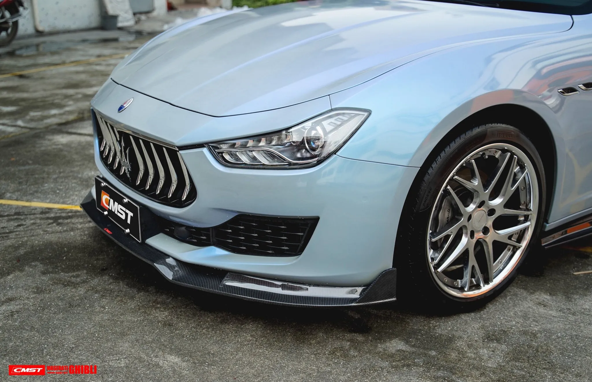 Check our price and buy CMST Carbon Fiber Body Kit set for Maserati Ghibli!