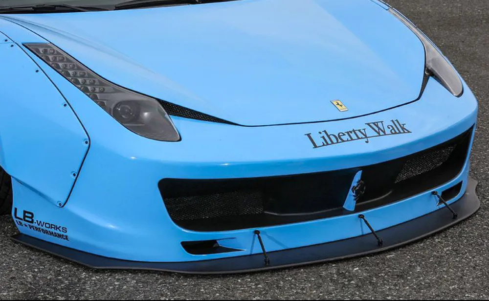 Check our price and buy Liberty Walk body kit for Ferrari 458!