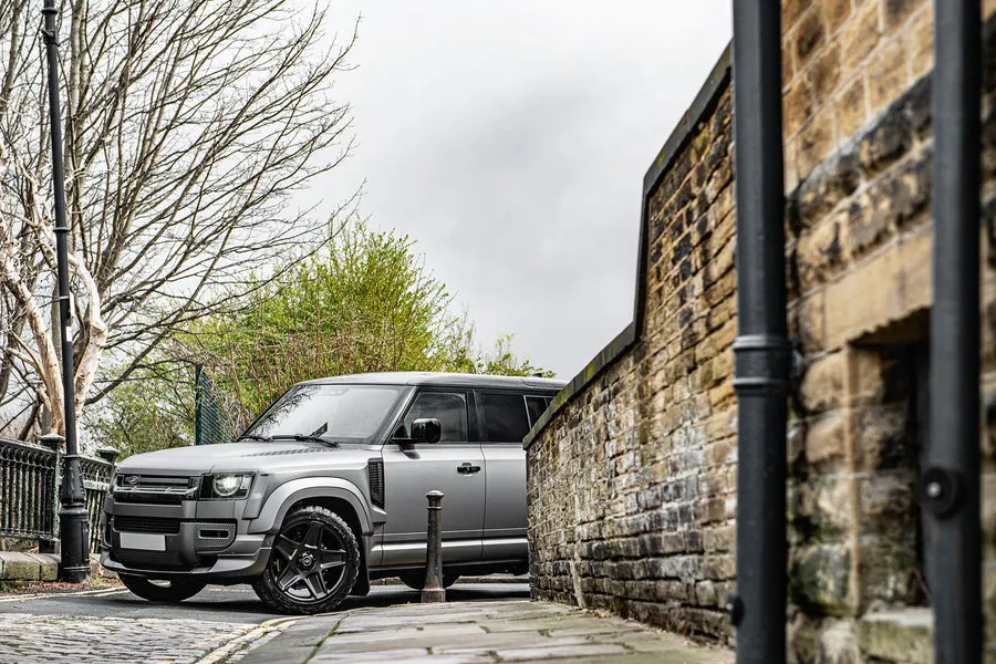 Check our price and buy Kahn Design carbon fiber body kit set for Land Rover Defender 110 wide track