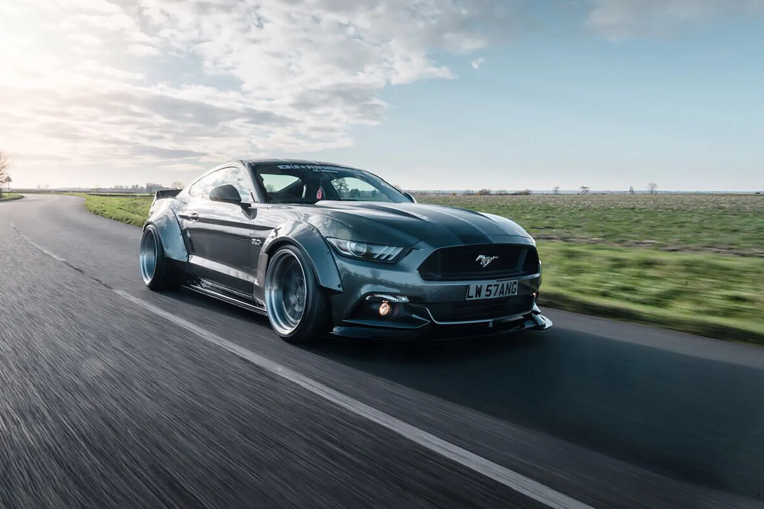 Check our price and buy Liberty Walk Body kit for Ford Mustang!