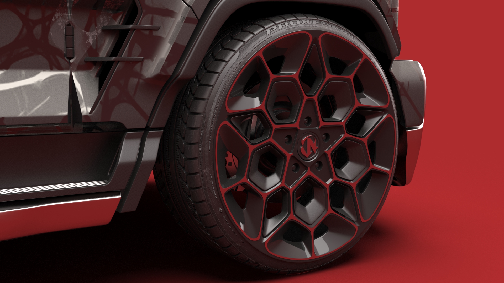 Mercedes-Benz EQG “DROPDEAD” Custom Wide Body Kit Design by Oli Sykes & Serge Savini