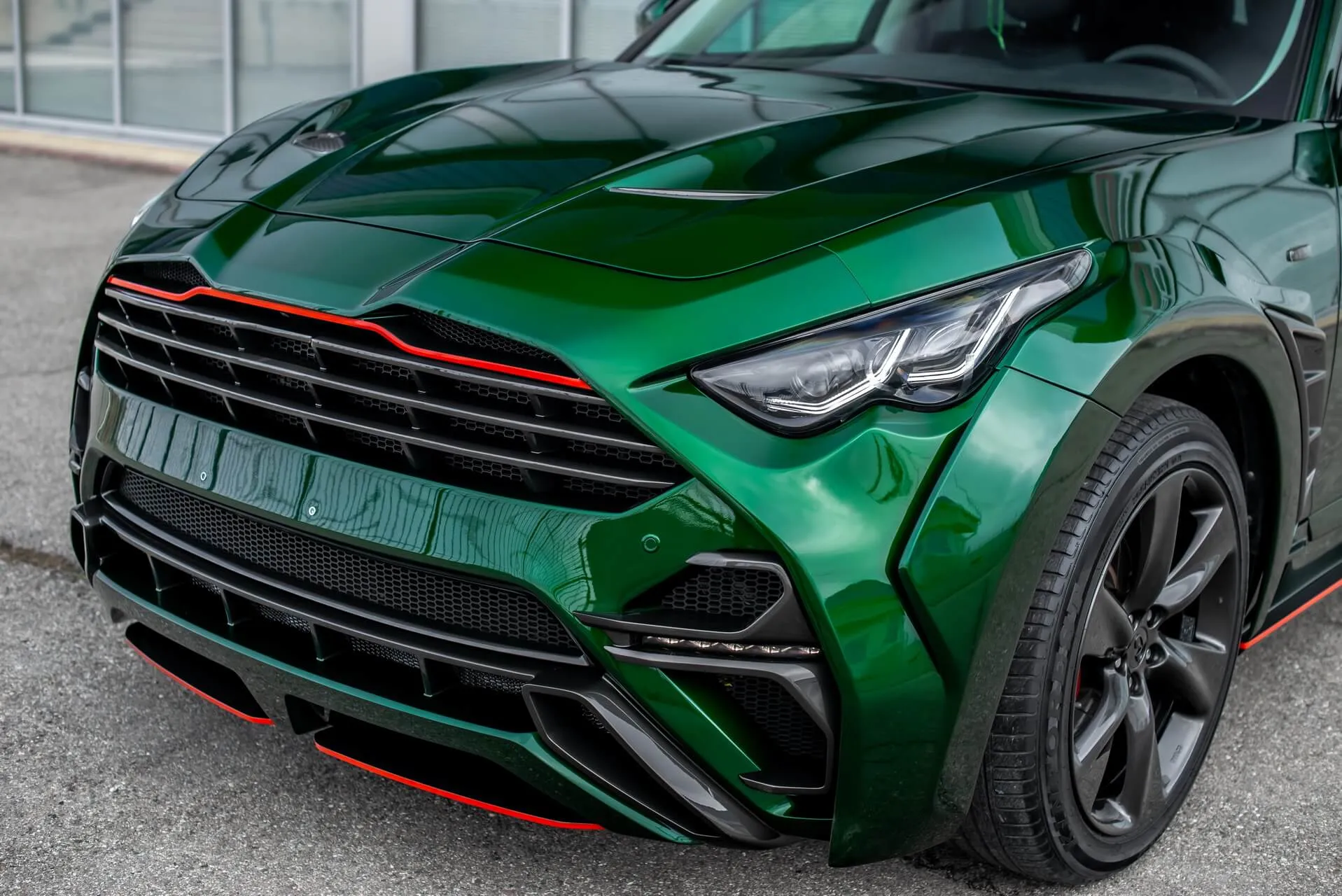 Check price and buy SCL Performance Draco body kit for Infiniti QX70
