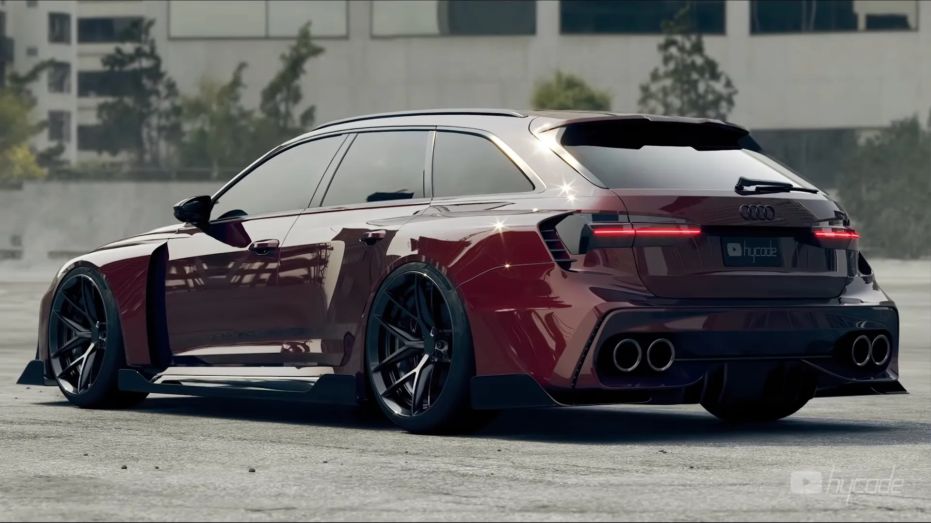Audi RS6 Custom Body Kit by Hycade