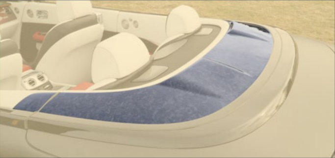 Folding roof Mansory Carbon for Rolls-Royce Dawn