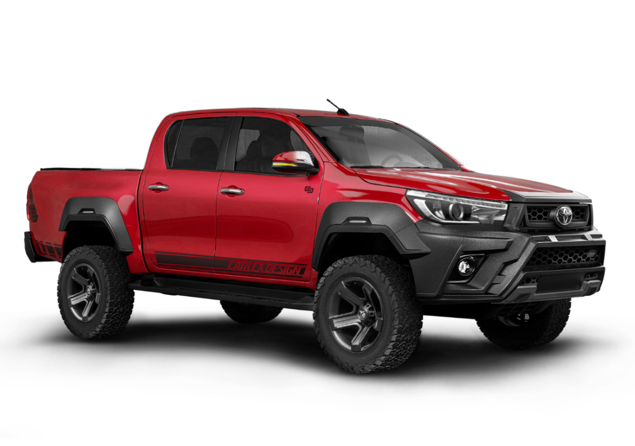 Check our price and buy Carlex Design body kit for Toyota Hilux Prime!