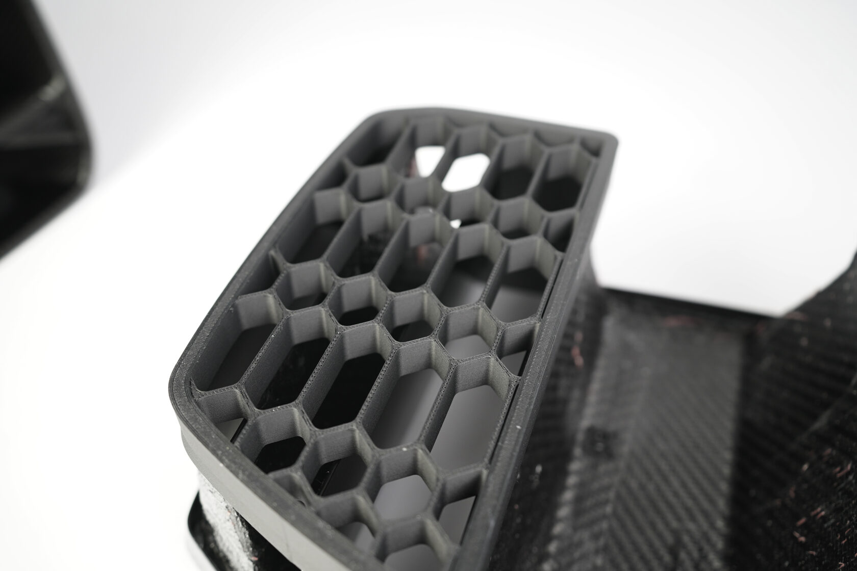 Radiator grille Streetfighter + protective nets Forged Carbon for BMW M3 G80