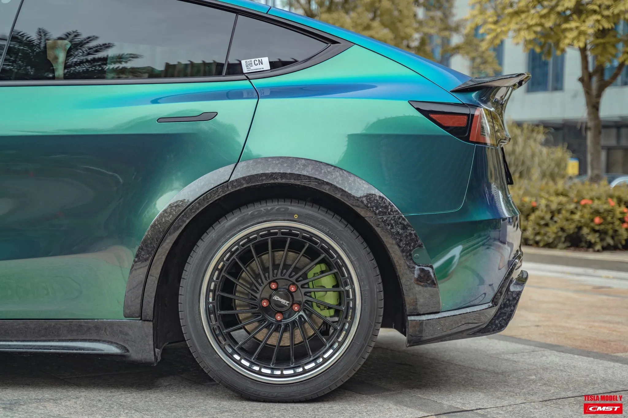 Check our price and buy CMST Carbon Fiber Body Kit set for Tesla Model Y!