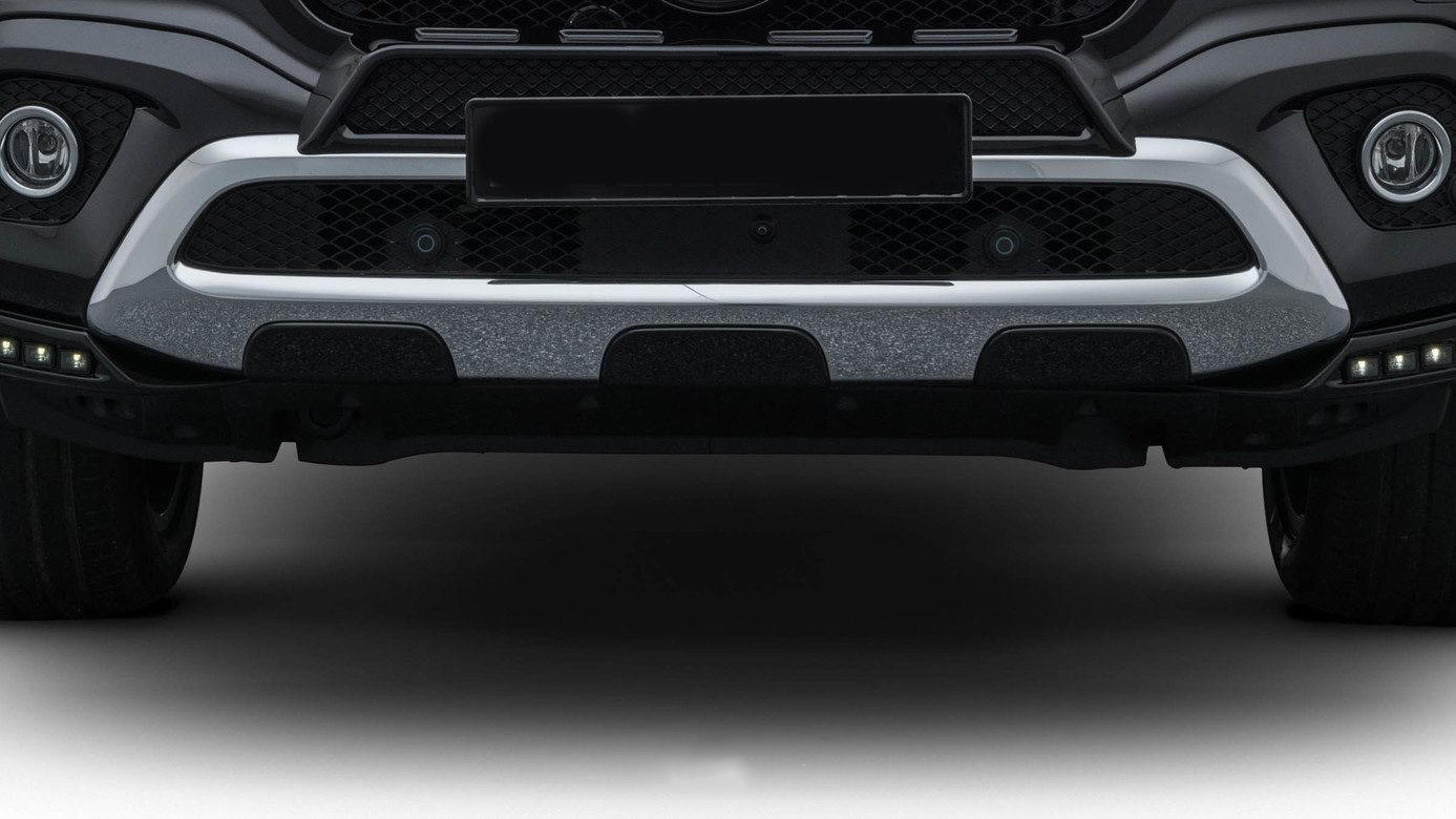 Underrun protection attachments BS Style Carbon for Mercedes X-class W 470 X 250 - X 350
