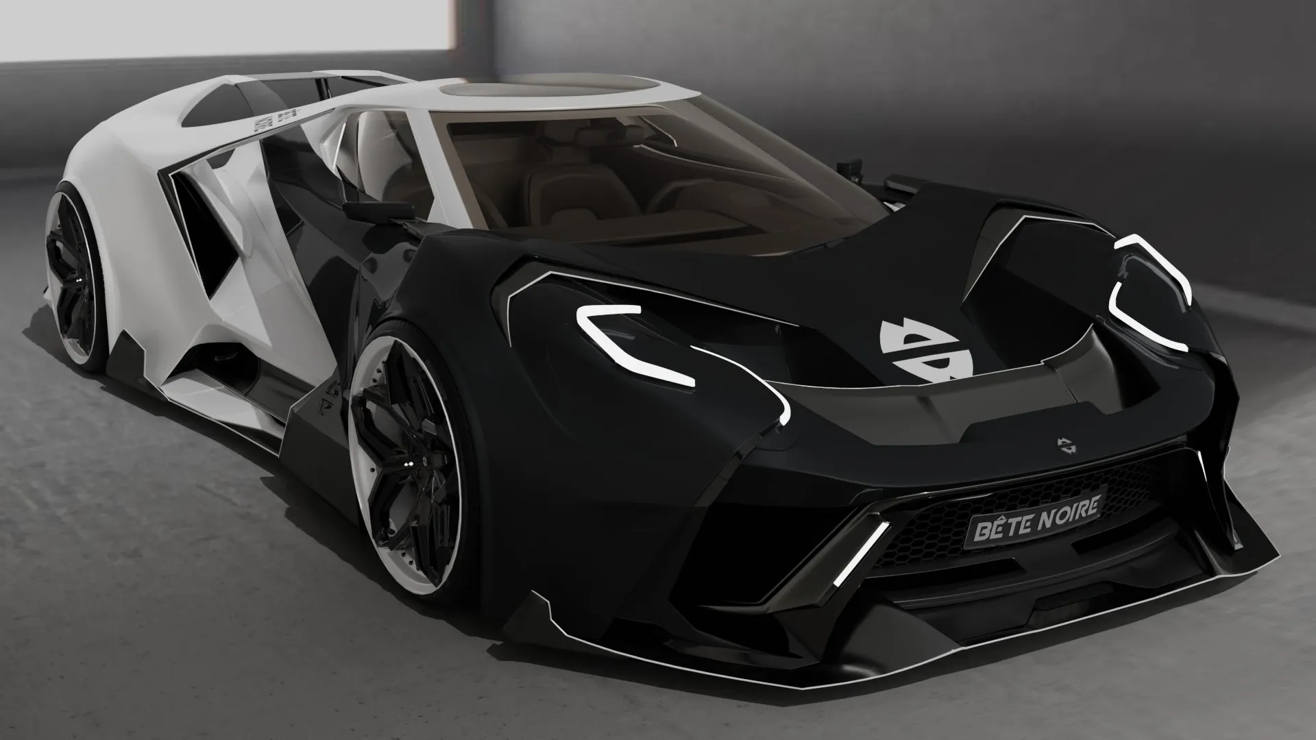 Ford GT Custom Design Wide Body Kit by Bête Noire