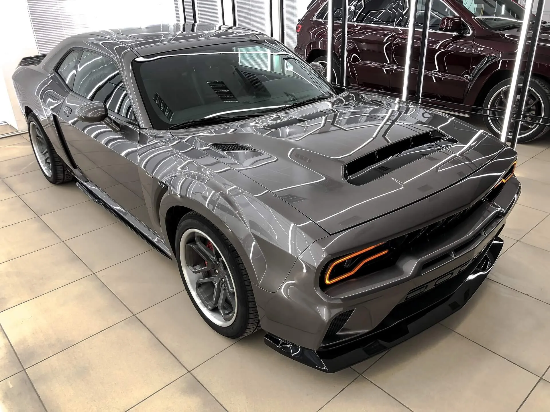 Full front fenders SCL Performance Mad Max for Dodge Challenger