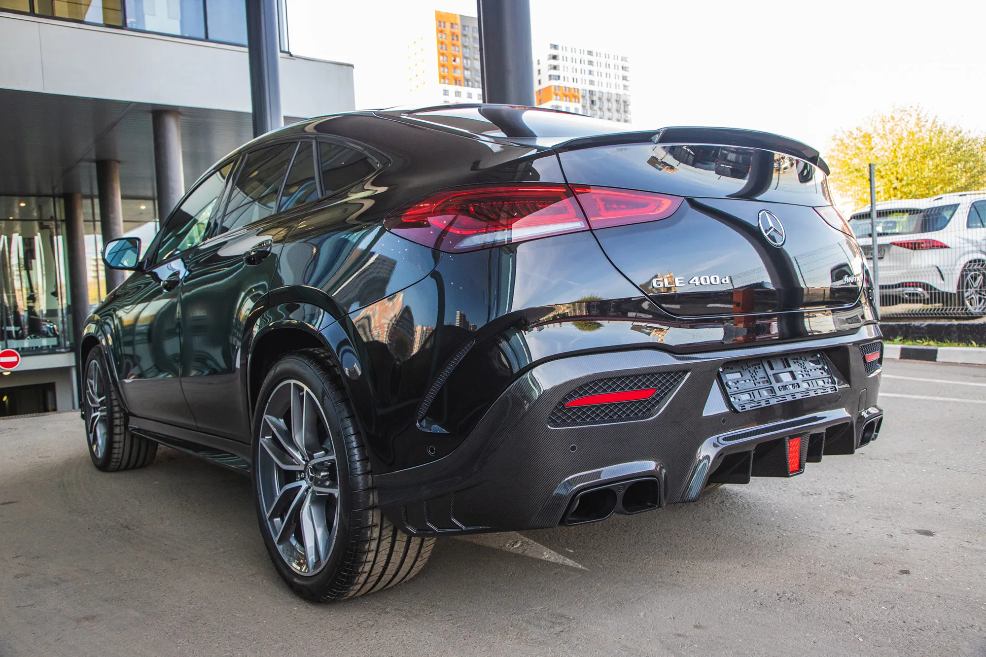 Check price and buy Brabus Design Carbon Fiber Body kit set for Mercedes GLE Coupe C167